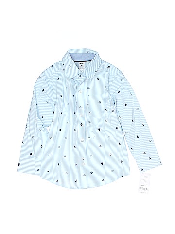 Carter's Long Sleeve Button-Down Shirt (view 1)