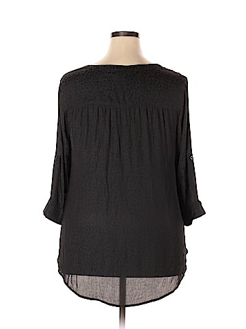 Torrid 3/4 Sleeve Blouse (view 2)