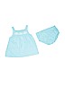 Carter's 100% Cotton Solid Blue Dress 12-18 MO / 18 MO - photo 1