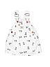 OshKosh B'gosh 100% Cotton Print White Overall Shorts 9-12 MO / 12 MO - photo 1