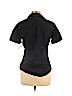 Theory Black Short Sleeve Button-Down Shirt Size L - photo 2