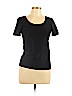 Armani Collezioni Black Short Sleeve Top Size 10 - photo 1