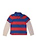 Gap Kids 100% Cotton Blue Long Sleeve Polo Size M (kids) - photo 1