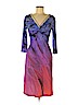 Roberto Cavalli Purple Casual Dress Size EU (IT) 44 / US 8 - photo 1