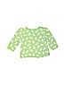 Old Navy 100% Cotton Green Long Sleeve Top Size 6-12 mo - photo 2