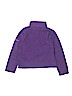 L.L.Bean 100% Polyester Solid Purple Fleece Jacket Size 8 - photo 2