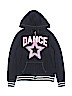 Justice Black Zip Up Hoodie Size 12 - photo 1