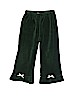 Le Top Green Velour Pants Size 3T - photo 1