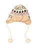 Life Is Good Print Tan Winter Hat One size - photo 1