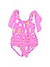 Gymboree Pink One Piece Swimsuit Size 3-6 mo - photo 1