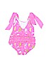 Gymboree Pink One Piece Swimsuit Size 3-6 mo - photo 2
