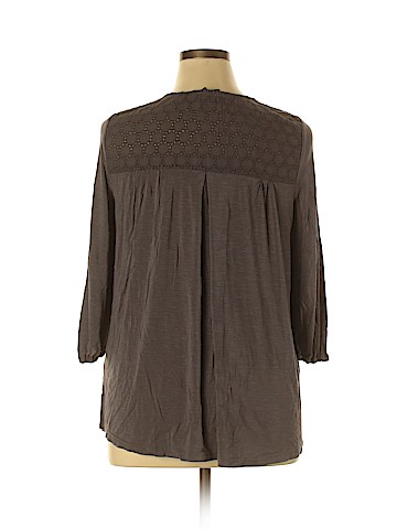 Suzanne Betro 3/4 Sleeve Top (view 2)