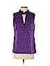 Marc by Marc Jacobs 100% Silk Purple Sleeveless Silk Top Size S - photo 1