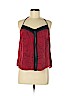 Silence and Noise 100% Polyester Red Sleeveless Blouse Size M - photo 1