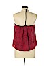 Silence and Noise 100% Polyester Red Sleeveless Blouse Size M - photo 2