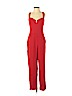 H&M 100% Polyester Red Jumpsuit Size 6 - photo 1