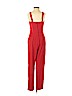H&M 100% Polyester Red Jumpsuit Size 6 - photo 2