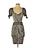 Zac Posen Gray Casual Dress Size S - photo 1