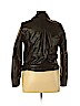 Forever 21 100% Leather Black Leather Jacket Size 0X - photo 2