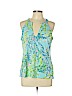 Lilly Pulitzer 100% Cotton Blue Tank Top Size XL - photo 1
