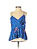Free People 100% Rayon Blue Sleeveless Top Size 0 - photo 1