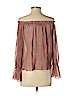 AaKaa Pink Long Sleeve Blouse Size S - photo 2