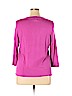 JM Collection Pink Pullover Sweater Size 1X - photo 2