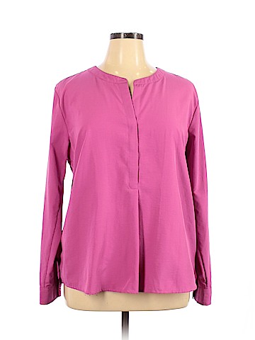 Van Heusen Long Sleeve Blouse (view 1)