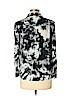 a.n.a. A New Approach 100% Rayon Gray Long Sleeve Blouse Size L (petite) - photo 2