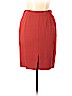 Yves Saint Laurent Orange Wool Skirt Size 10 - photo 2