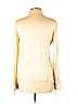 Roberto Cavalli 100% Silk Ivory Long Sleeve Silk Top Size L - photo 2