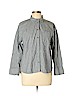 Madewell Gray Long Sleeve Button-Down Shirt Size L - photo 1