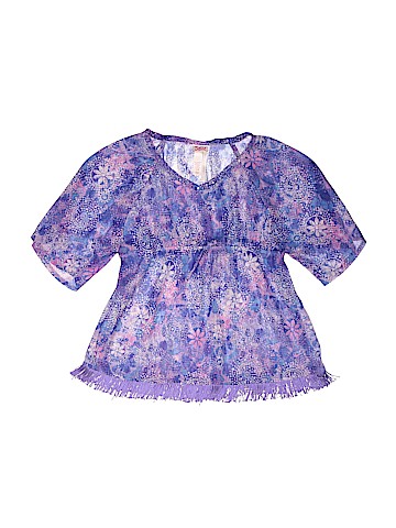 Justice Short Sleeve Blouse (view 1)