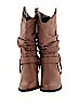 West Blvd. Brown Ankle Boots Size 6 - photo 2