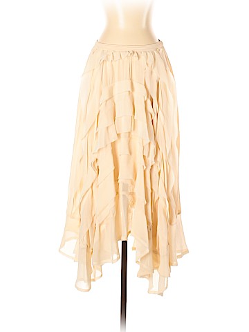 LoveShackFancy Silk Skirt (view 1)