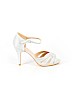 Bella Marie Silver Heels Size 10 - photo 1