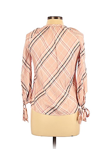 White House Black Market 3/4 Sleeve Blouse (view 2)