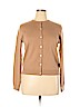 Neiman Marcus 100% Cashmerette Tan Cashmere Cardigan Size XL - photo 1