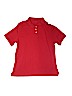 Lands' End 100% Cotton Solid Red Short Sleeve Polo Size 18 - photo 1