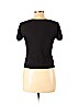 Linda Allard Ellen Tracy 100% Viscose Black Short Sleeve Top Size L (petite) - photo 2