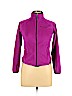 Columbia 100% Polyester Solid Purple Fleece Jacket Size 10 - 12 - photo 1