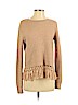 Club Monaco 100% Merino Wool Tan Wool Pullover Sweater Size S - photo 1