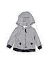 Carter's 100% Cotton Gray Zip Up Hoodie 6-9 MO / 9 MO - photo 1
