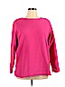 Lands' End 100% Polyester Pink Pullover Sweater Size 1X - photo 1