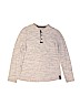 H&M L.O.G.G. Gray Long Sleeve Henley Size 10 - 12 - photo 1