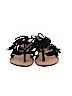 Qupid Black Sandals Size 7 1/2 - photo 2