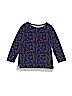 Baby Gap 100% Cotton Print Blue Pullover Sweater Size 4 - photo 1