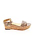 BCBGeneration Tan Wedges Size 6 1/2 - photo 1