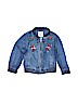 Peek 100% Cotton Solid Blue Denim Jacket Size 3-6 mo - photo 1