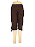 St. John's Bay Brown Cargo Pants Size 8 (petite) - photo 1